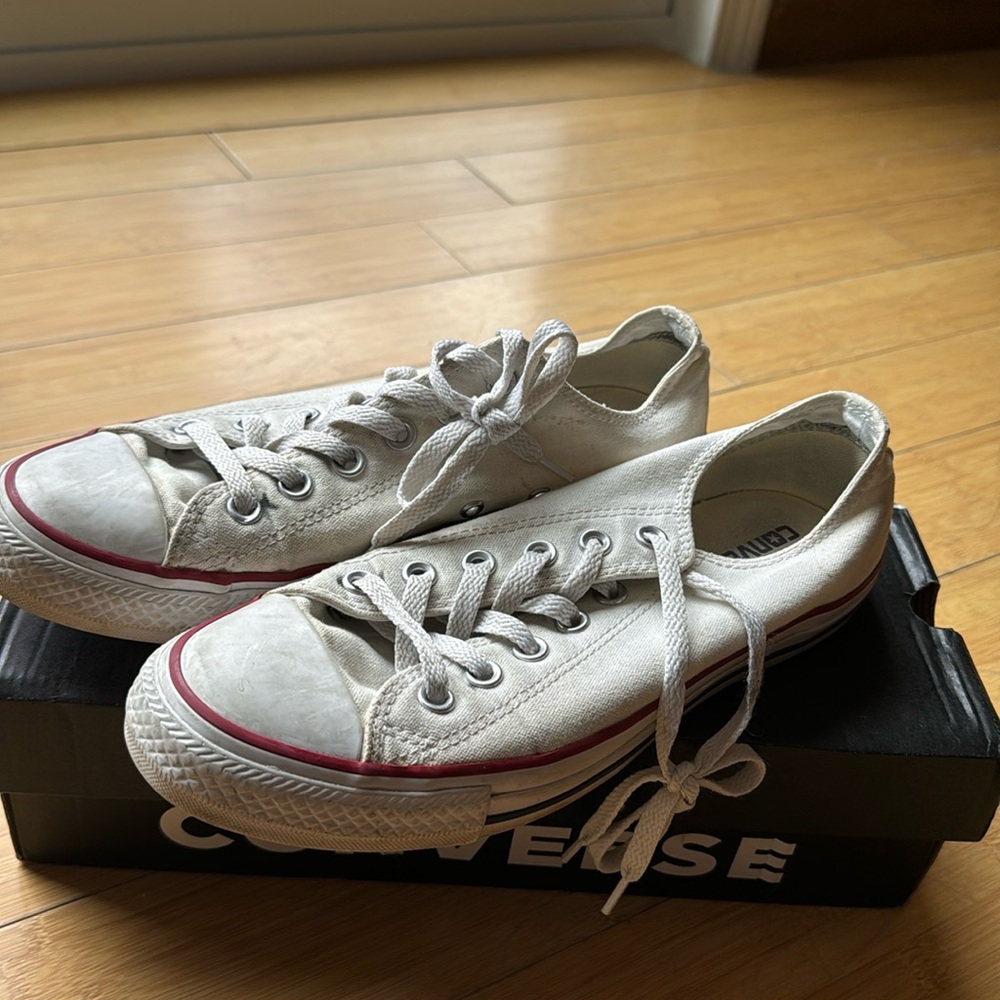 White Converse